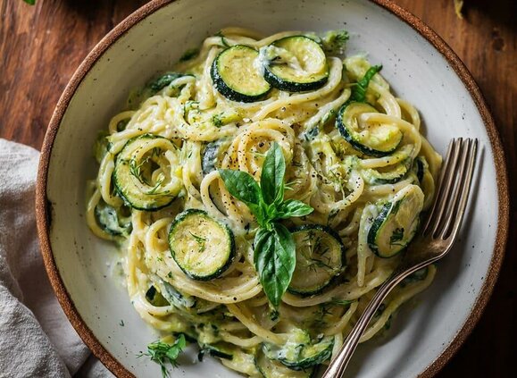 Kremasta limun pasta sa tikvicama – savršen letnji ručak za 20 minuta