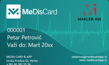 Zdravstvena kartica za celu porodicu: upoznajte MeDisCard