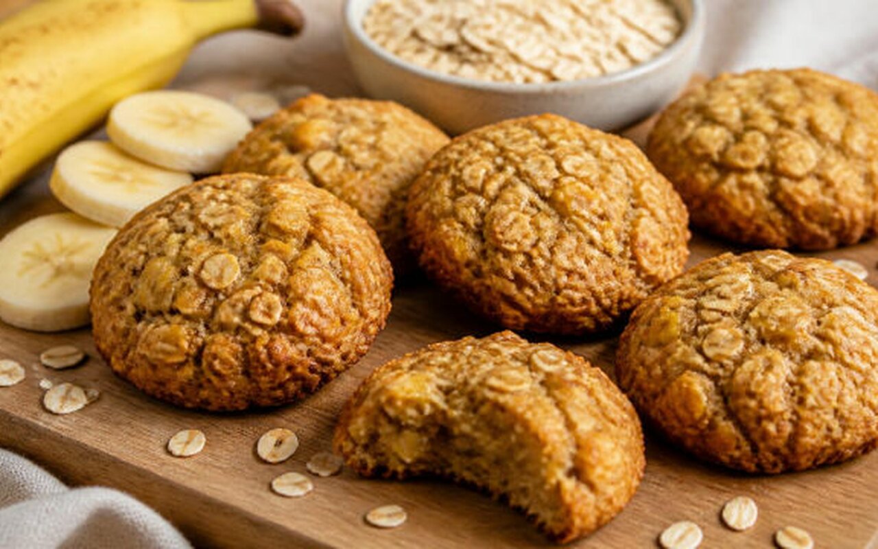 Zdravi čokoladni kolač sa bananom i ovsenim pahuljicama