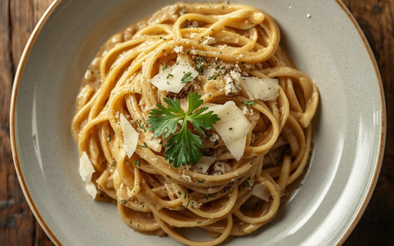 Pasta sa sosom od tartufa (klasik)