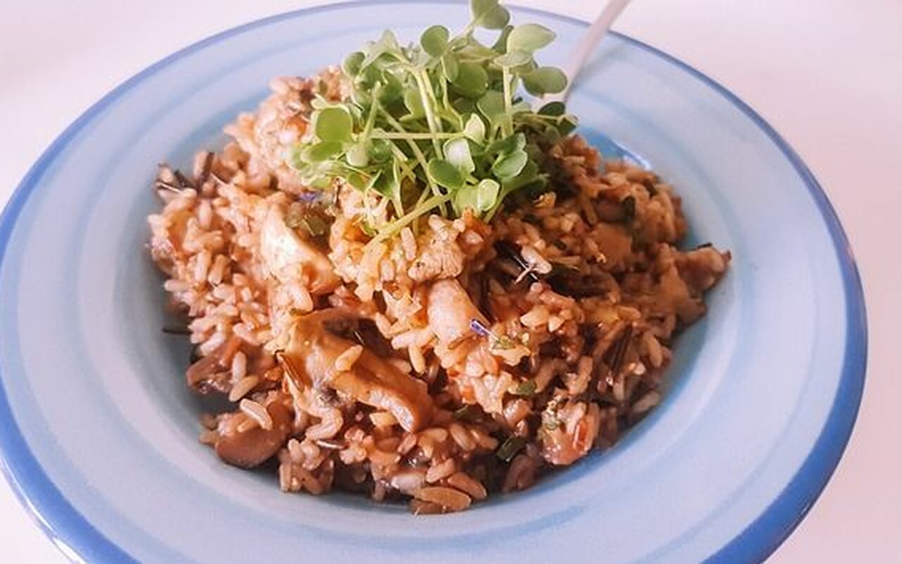Posni ručak-rižoto sa lignjama