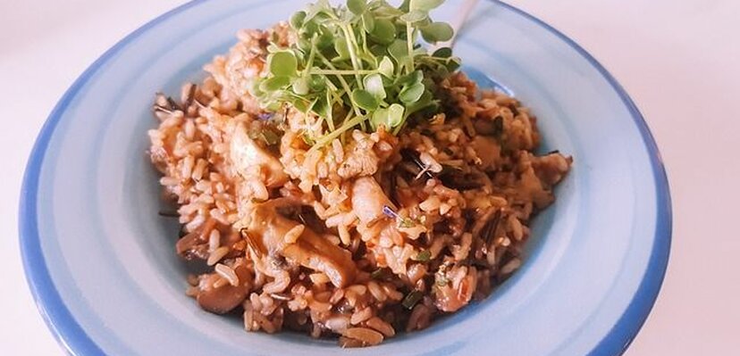 Posni ručak-rižoto sa lignjama