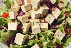 Obrok salata sa tofu sirom